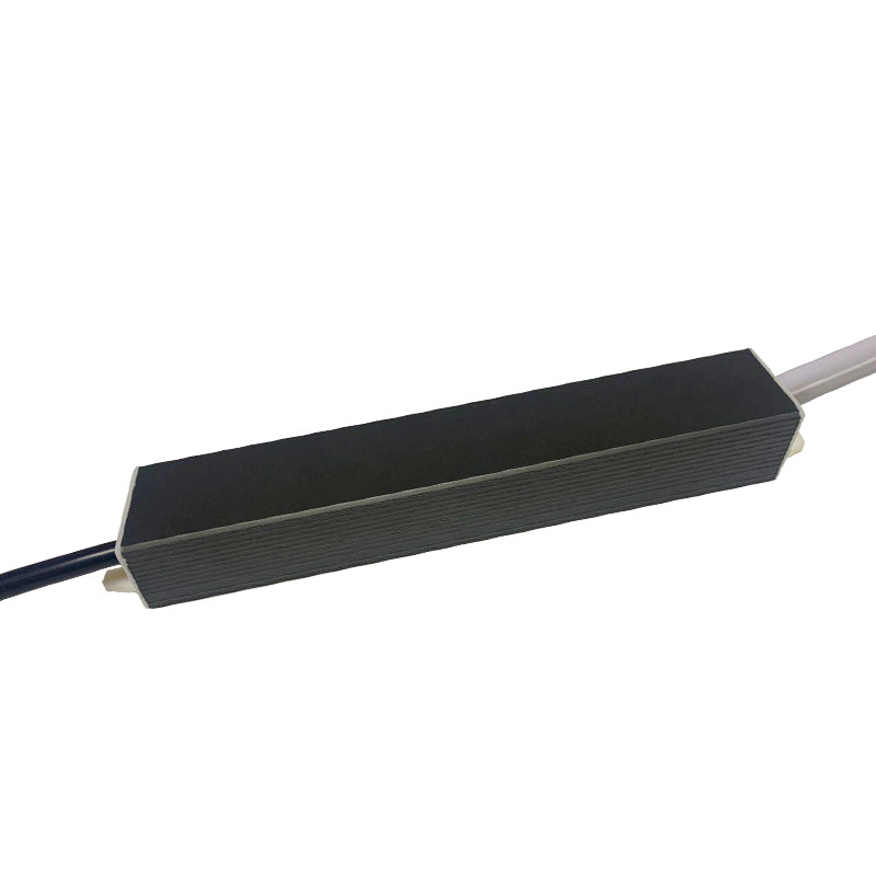 30W-12v 2.5A Szürke, fekete alumínium héjú LED intelligens bútortáp tisztítógép IP68 fénydoboz